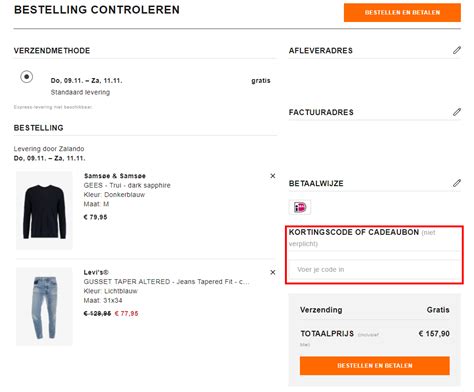 kortingscode zalando vandaag